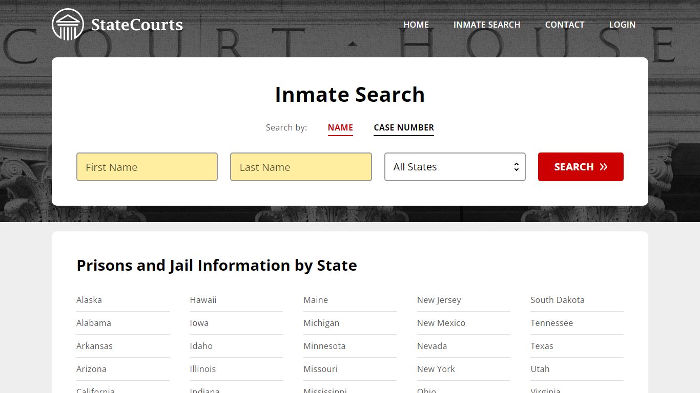 Inmate Search and Jail Records Online - StateCourts